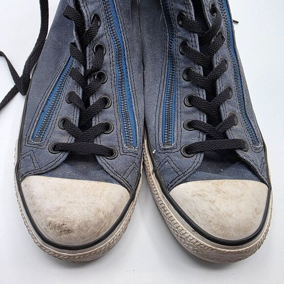 Converse Double Zip Mens Size 11 Blue Sneaker Shoes Athletic Casual Outdoors - Picture 10 of 13